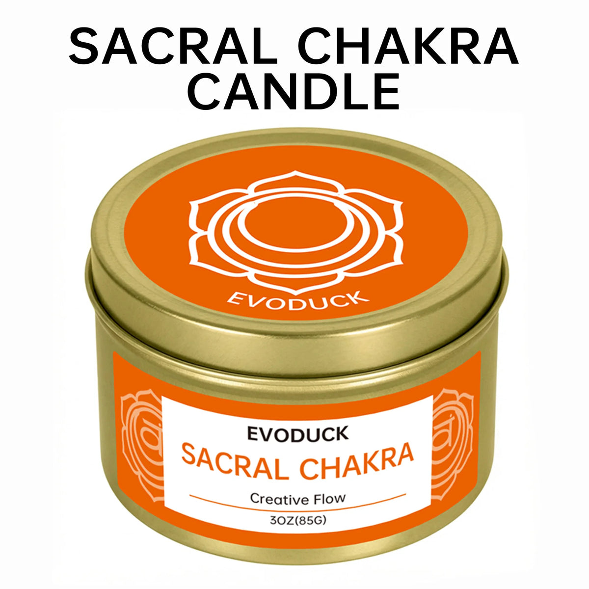 7 Chakra Scented Candle Set, 7 X 3oz Soy Wax Tin Candles with Real Crystals Metal Charms for Meditation Yoga Home Decor Gift Set