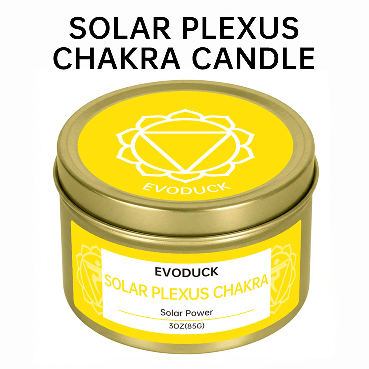 7 Chakra Scented Candle Set, 7 X 3oz Soy Wax Tin Candles with Real Crystals Metal Charms for Meditation Yoga Home Decor Gift Set