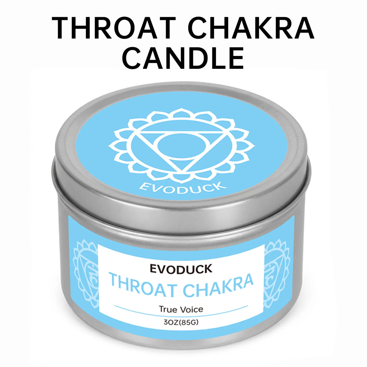 7 Chakra Scented Candle Set, 7 X 3oz Soy Wax Tin Candles with Real Crystals Metal Charms for Meditation Yoga Home Decor Gift Set