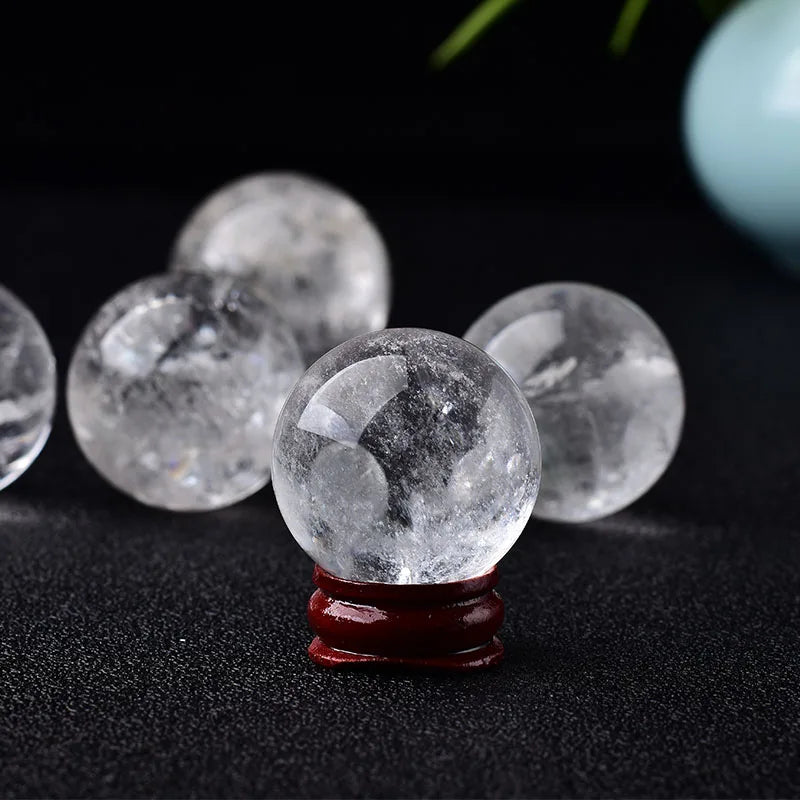 Clear Quartz Crystal Sphere
