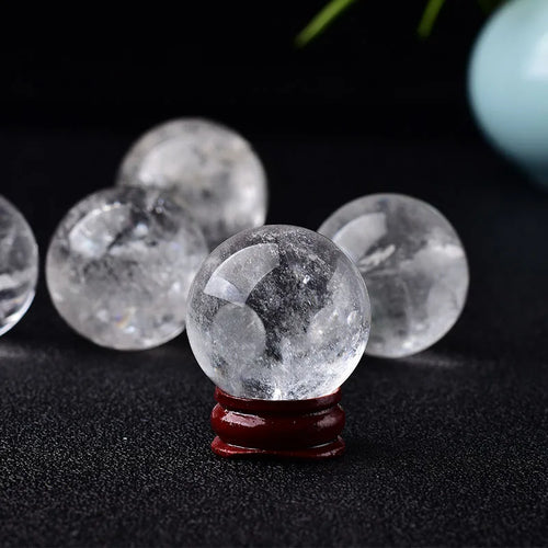 Clear Quartz Crystal Sphere