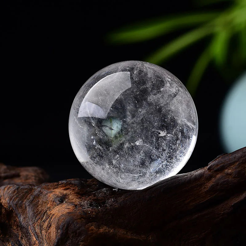 Clear Quartz Crystal Sphere
