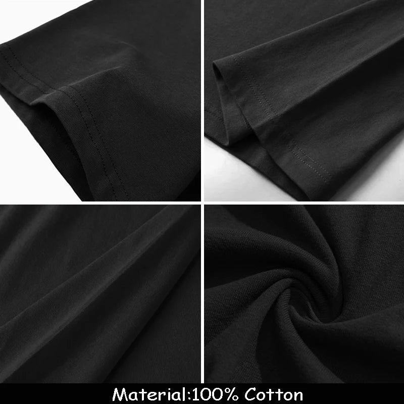 Black fabric swatches with '100% Cotton' text