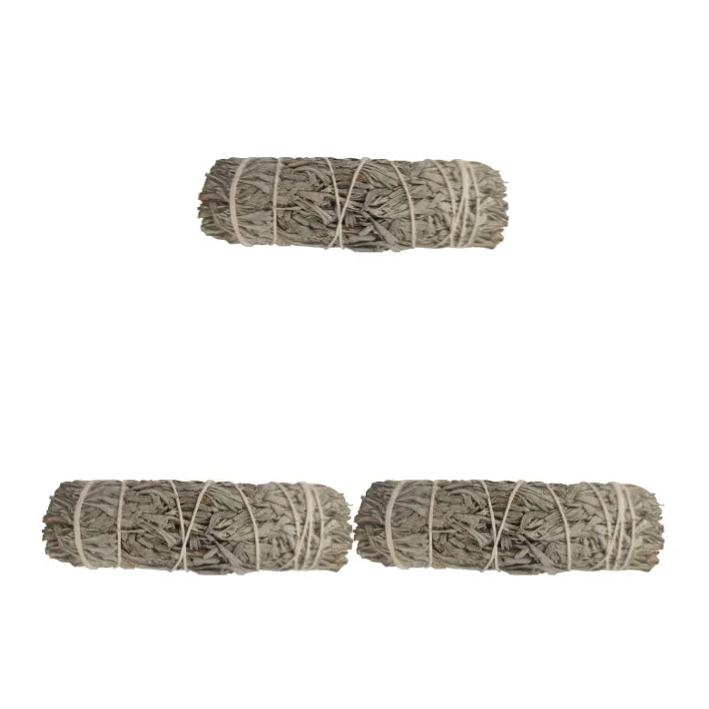 Three bundles of incense sticks tied together with twine on a white background, labeled '3PCS'.