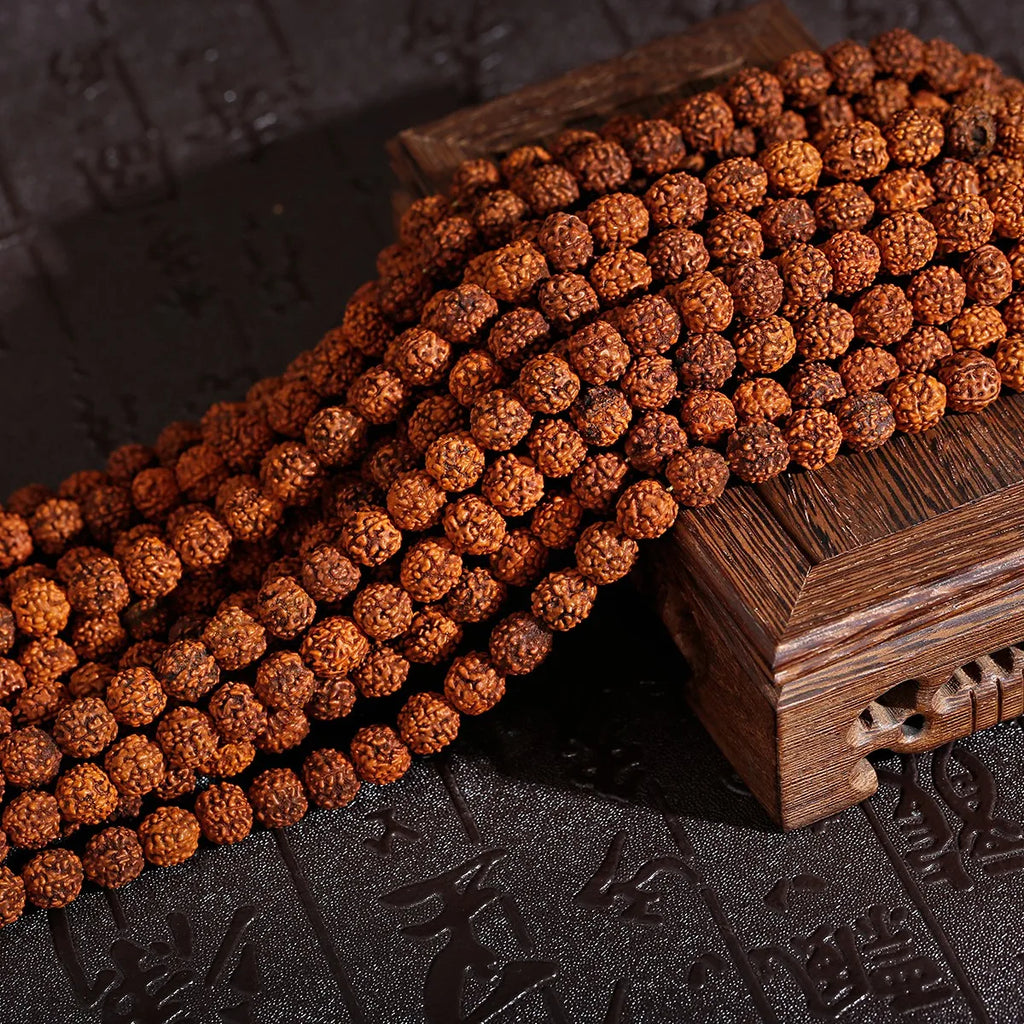 Wooden Meditation Mala Beads