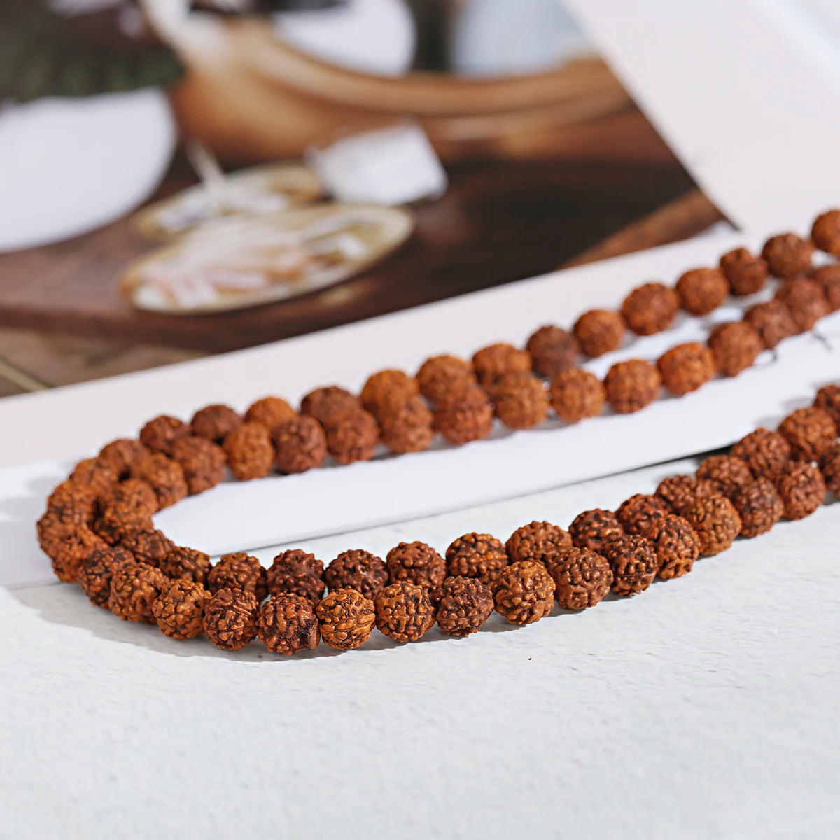 Wooden Meditation Mala Beads