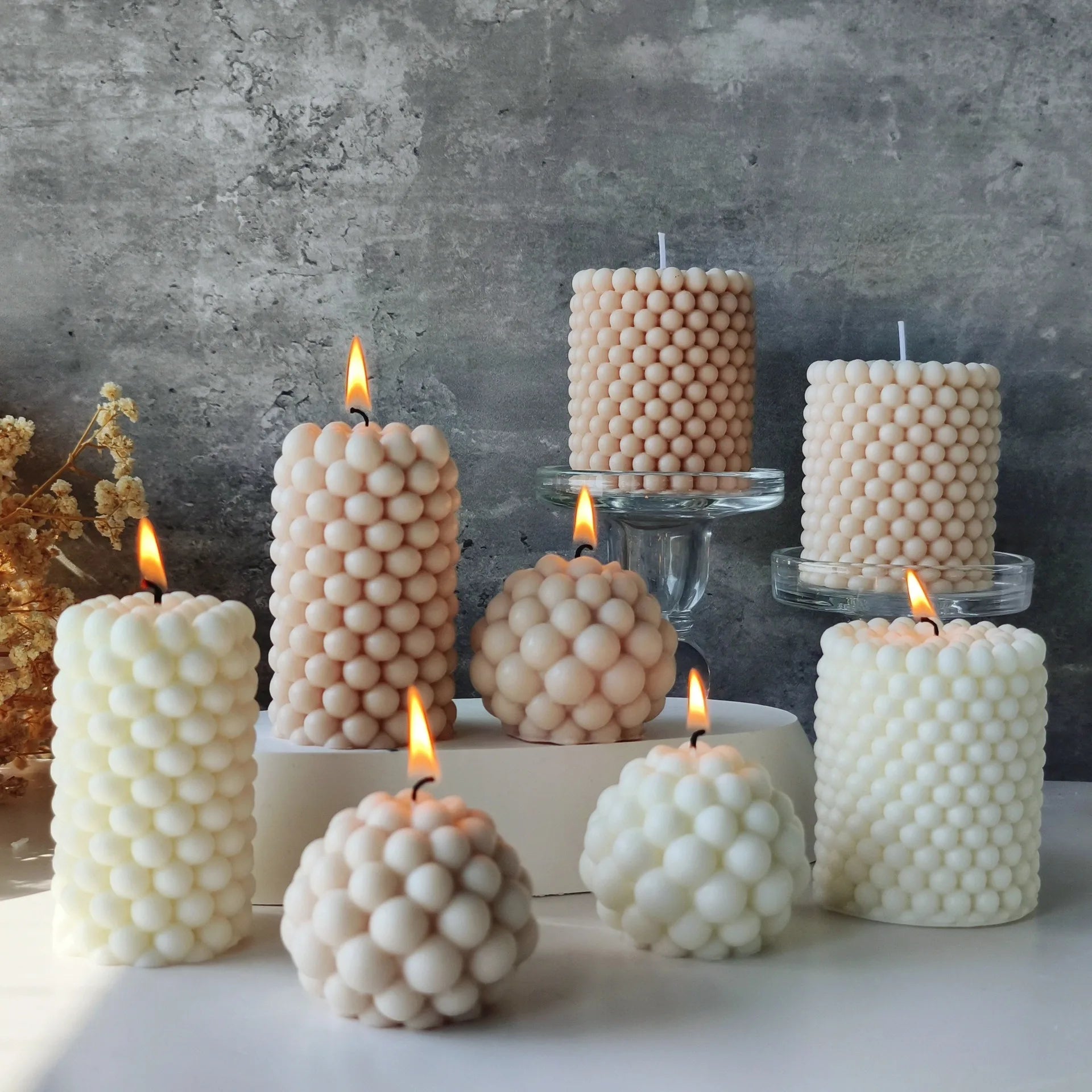 Luxury  Bubble Soy Candles