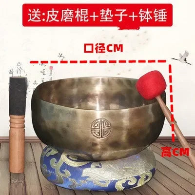 Full Moon Singing Bowl 

A powerful handcrafted singing bowl with a deep, rich and long-lasting resonance.

Handcrafted in South India, this Full Moon singing bowl is created using traditional techniques to produce a beautifu