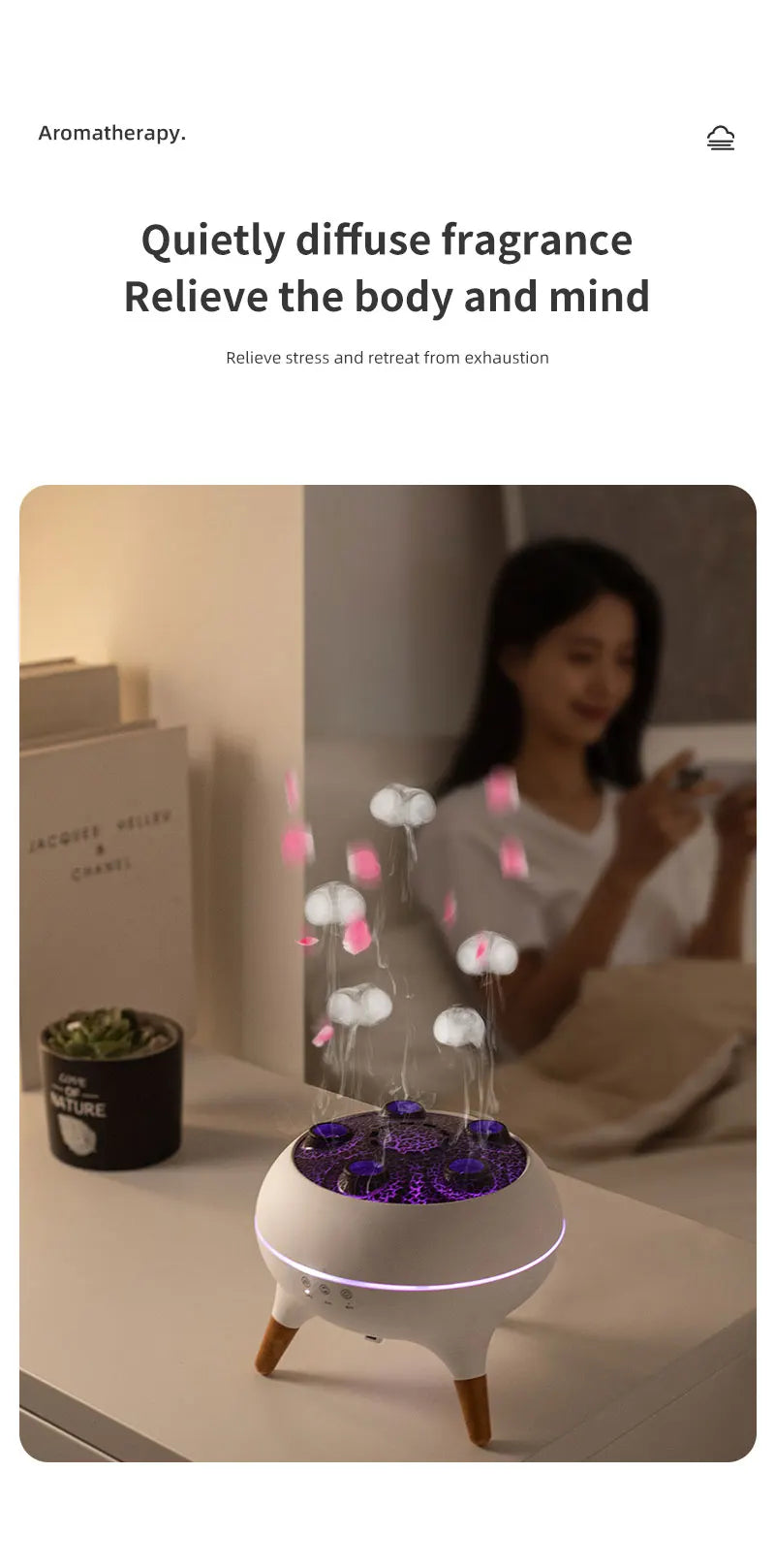 Jellyfish Humidifier & Aromatherapy Diffuser