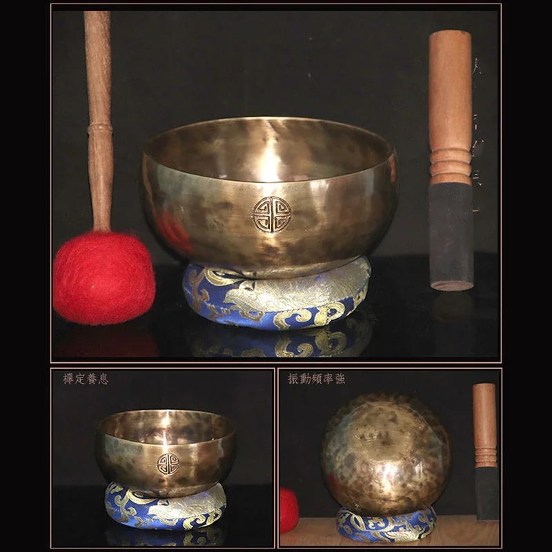 Full Moon Singing Bowl 

A powerful handcrafted singing bowl with a deep, rich and long-lasting resonance.

Handcrafted in South India, this Full Moon singing bowl is created using traditional techniques to produce a beautifu