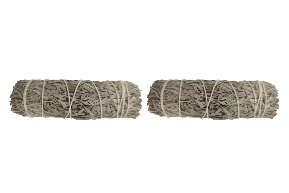 Two bundles of incense sticks tied with string on a white background, labeled '2PCS' in red text.