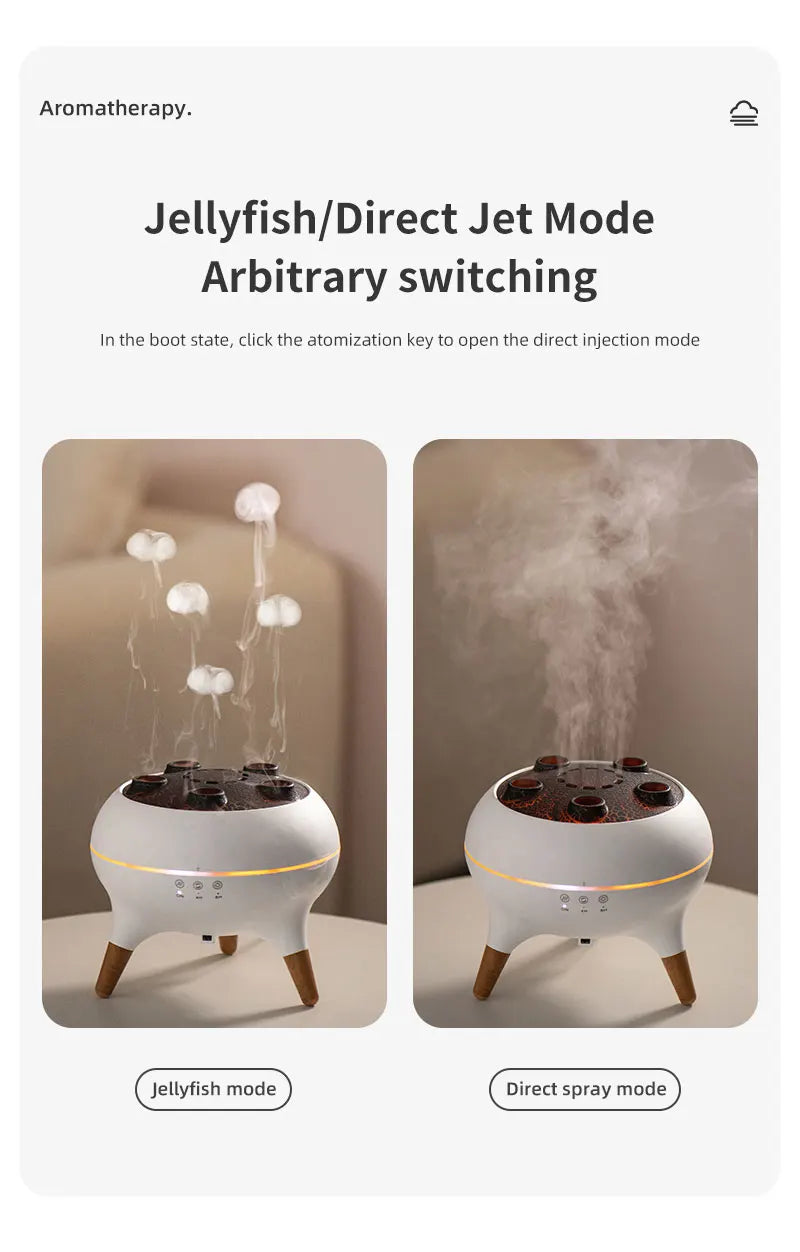 Jellyfish Humidifier & Aromatherapy Diffuser