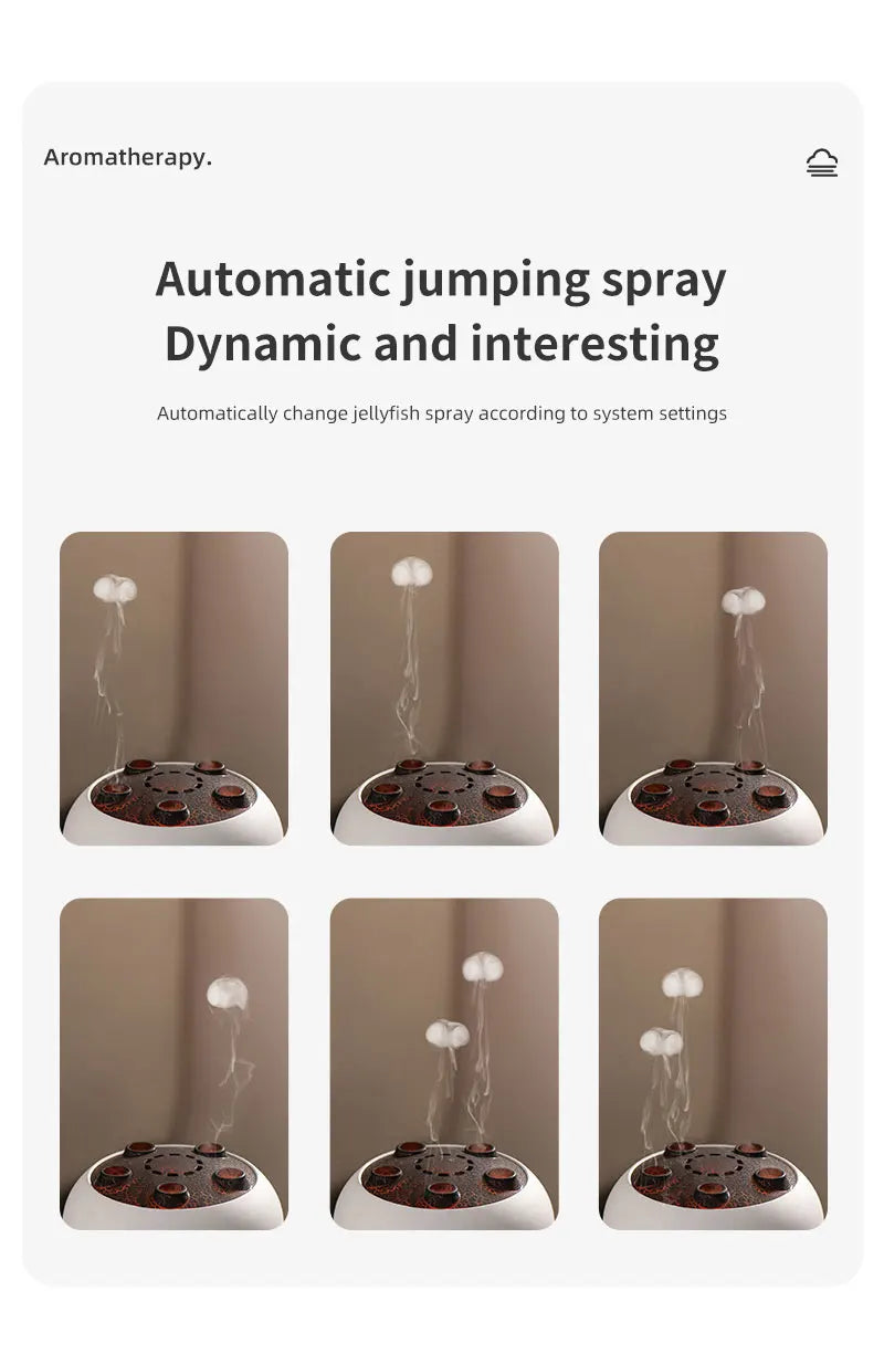 Jellyfish Humidifier & Aromatherapy Diffuser